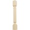 Ekena Millwork 3 3/4"W x 3 3/4"D x 35 1/2"H Raymond Reeded Cabinet Column, Maple COL03X03X35RAMA - alternate 1